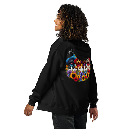 McDoodles Spring Fling Romp 2024 - Gildan Unisex Heavy Blend Zip Hoodie