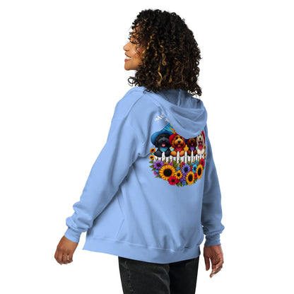 McDoodles Spring Fling Romp 2024 - Gildan Unisex Heavy Blend Zip Hoodie