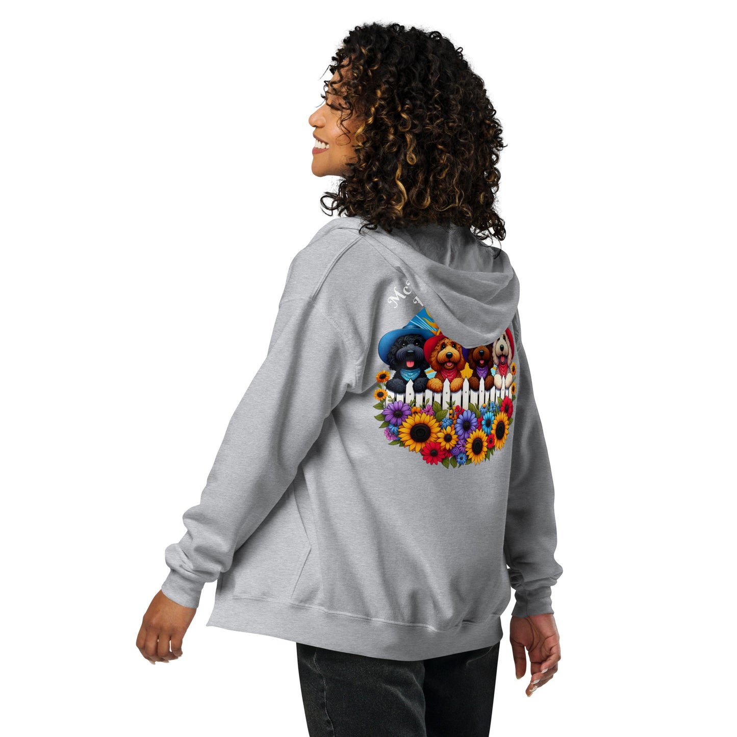 McDoodles Spring Fling Romp 2024 - Gildan Unisex Heavy Blend Zip Hoodie