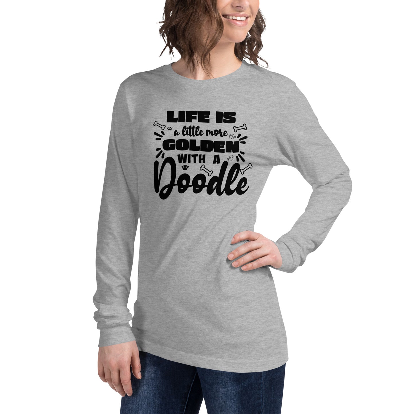 Life is Golden Unisex Long Sleeve T Shirt