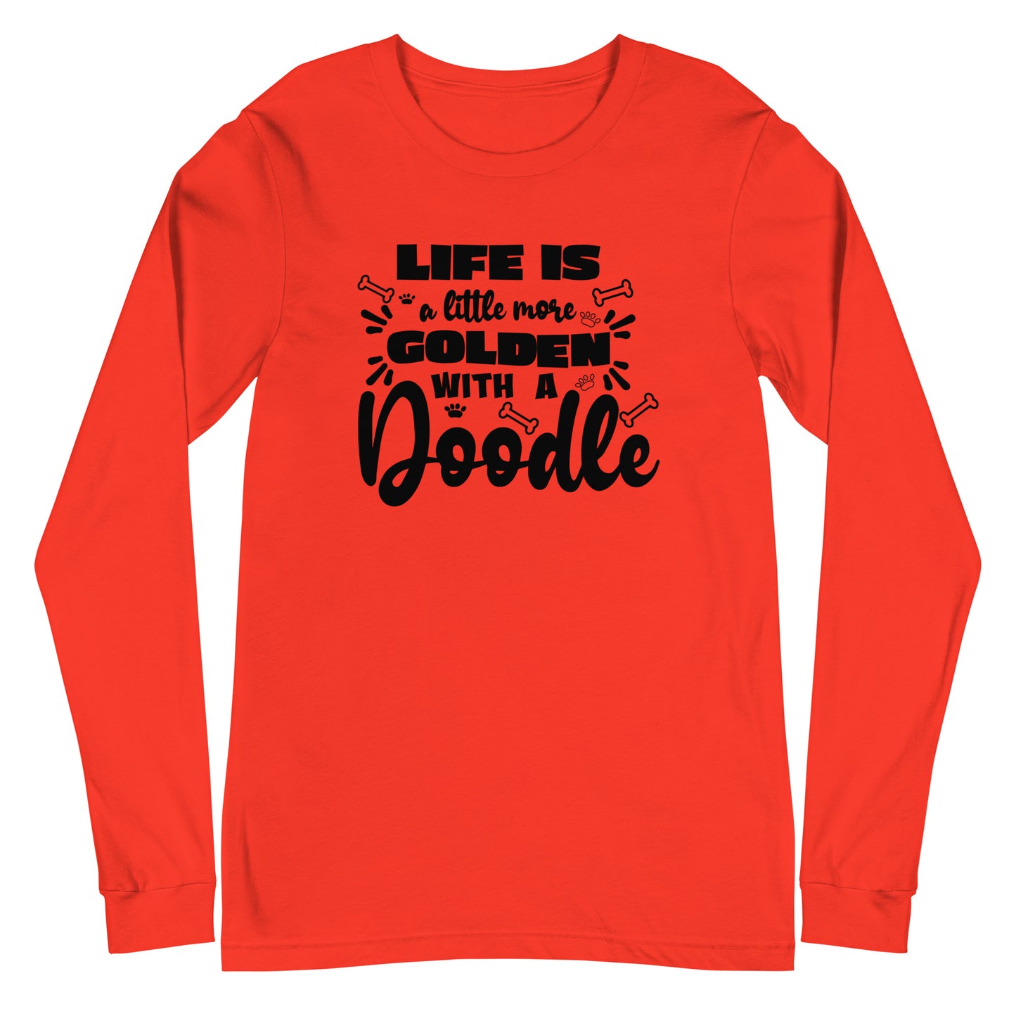 Life is Golden Unisex Long Sleeve T Shirt