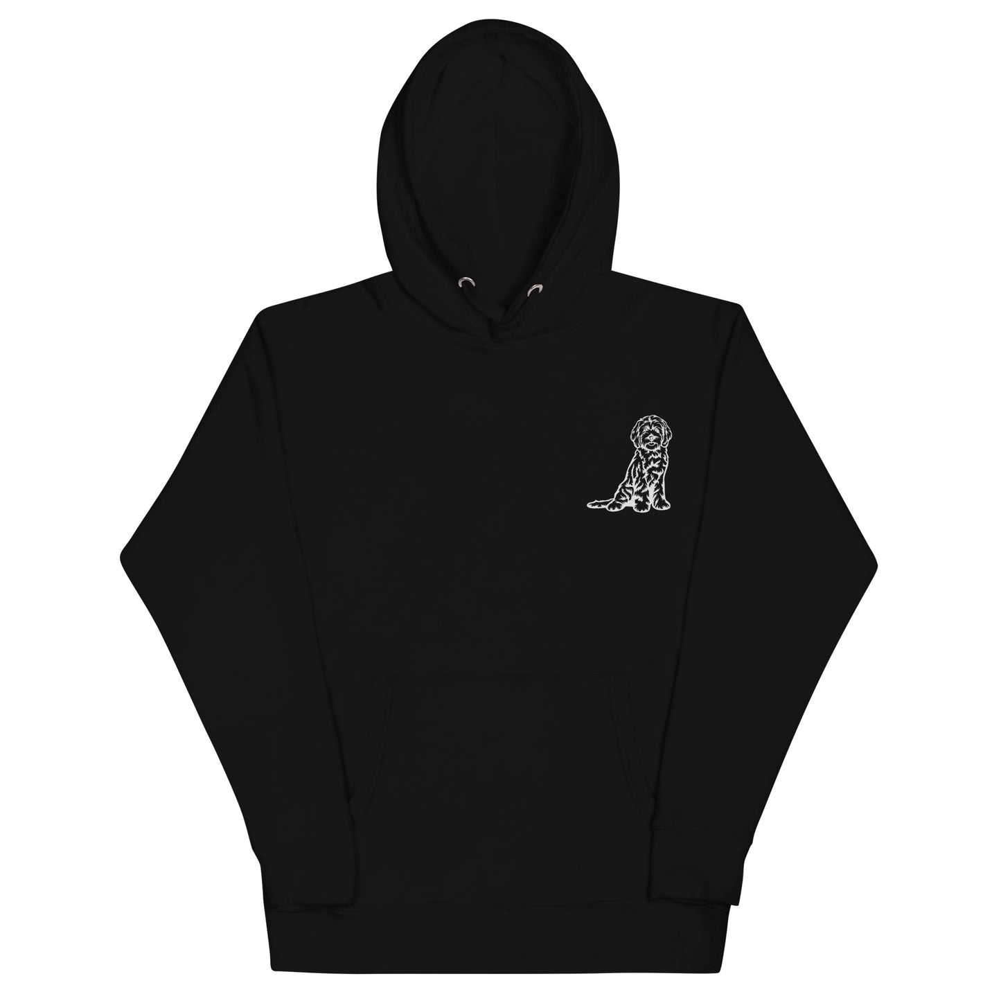 Doodle Embroidered Unisex Hoodie