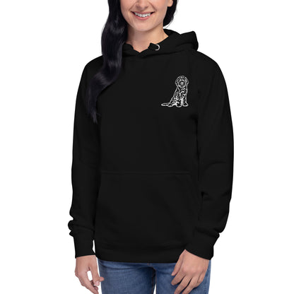 Doodle Embroidered Unisex Hoodie