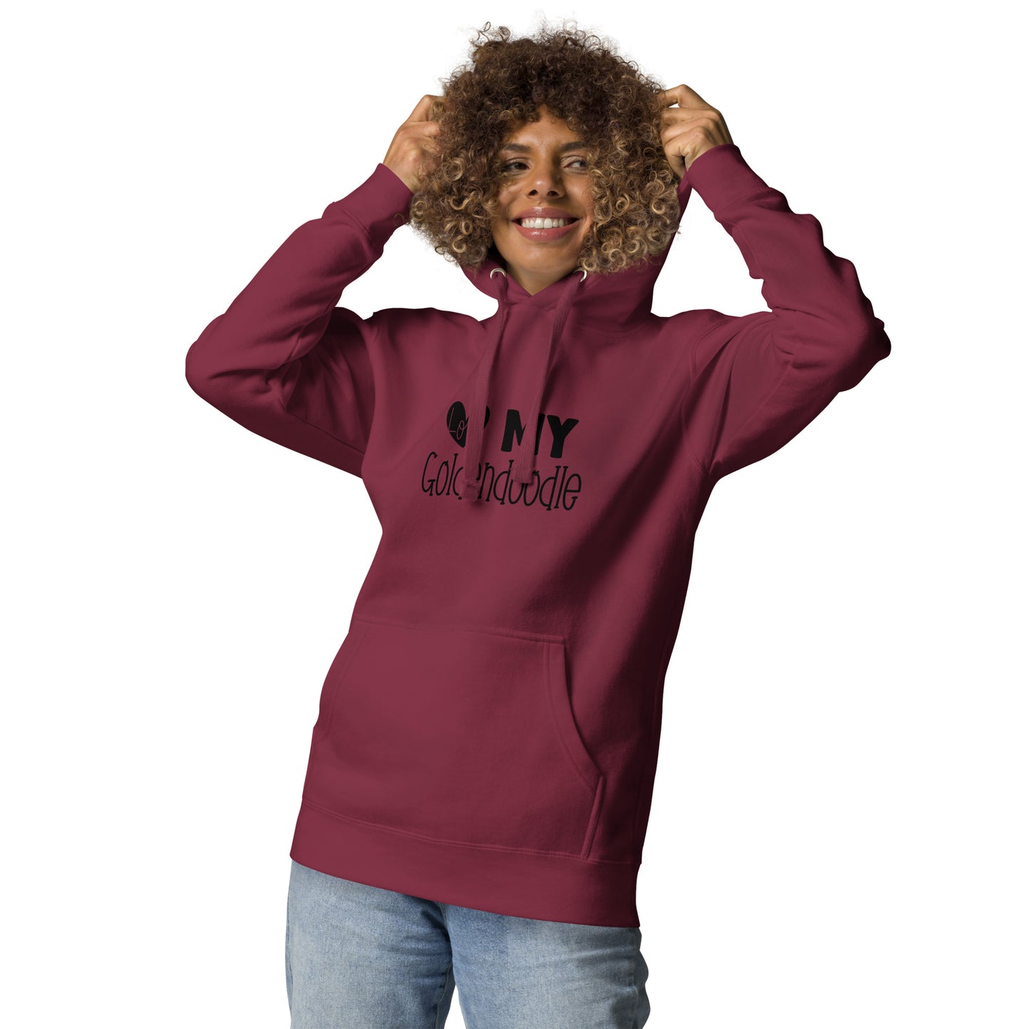 Love My Goldendoodle Unisex Hoodie