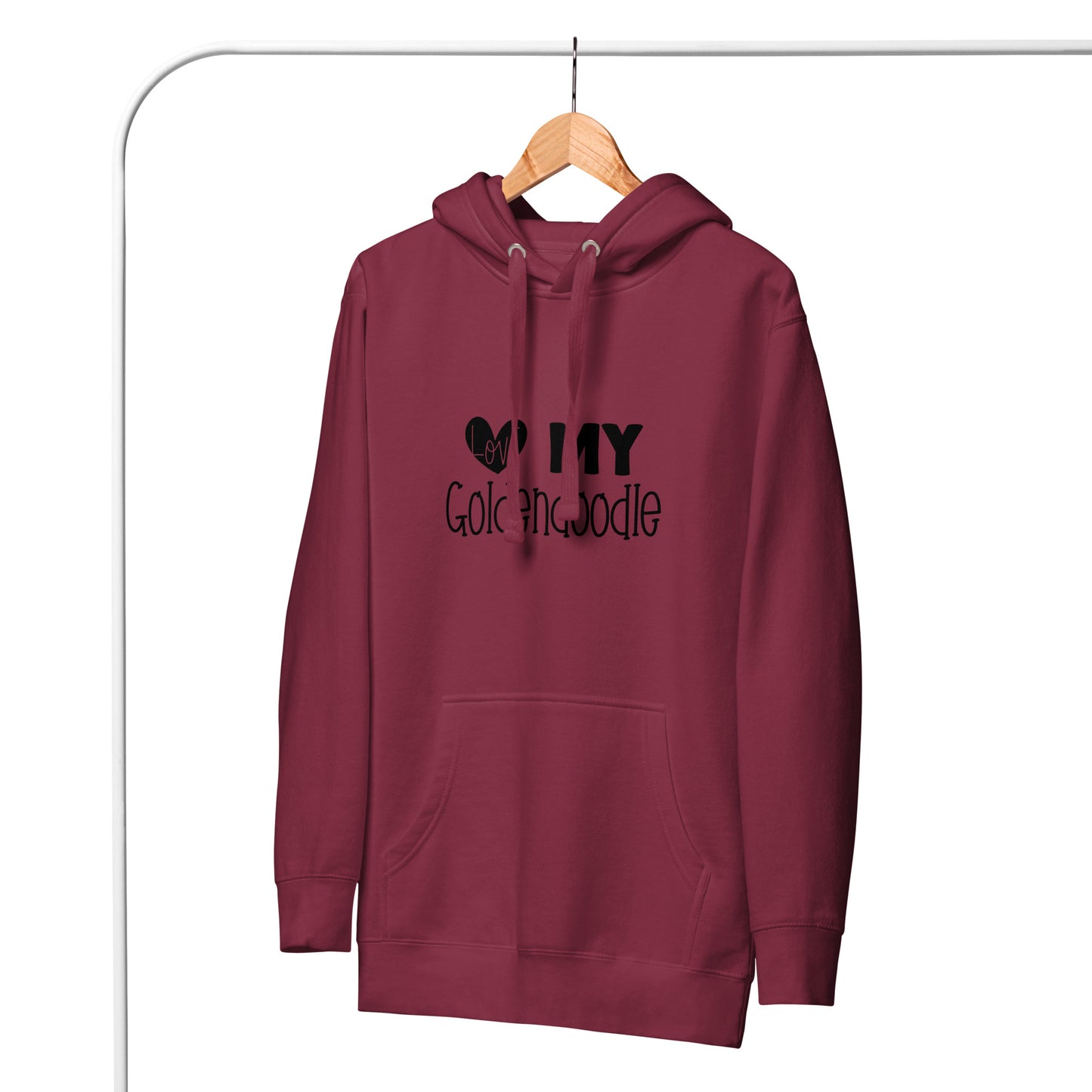 Love My Goldendoodle Unisex Hoodie