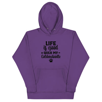 Life Is Good Goldendoodle Unisex Hoodie