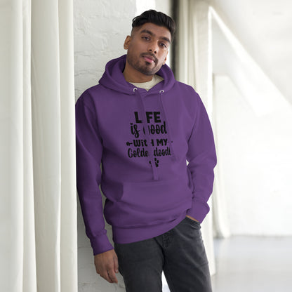 Life Is Good Goldendoodle Unisex Hoodie