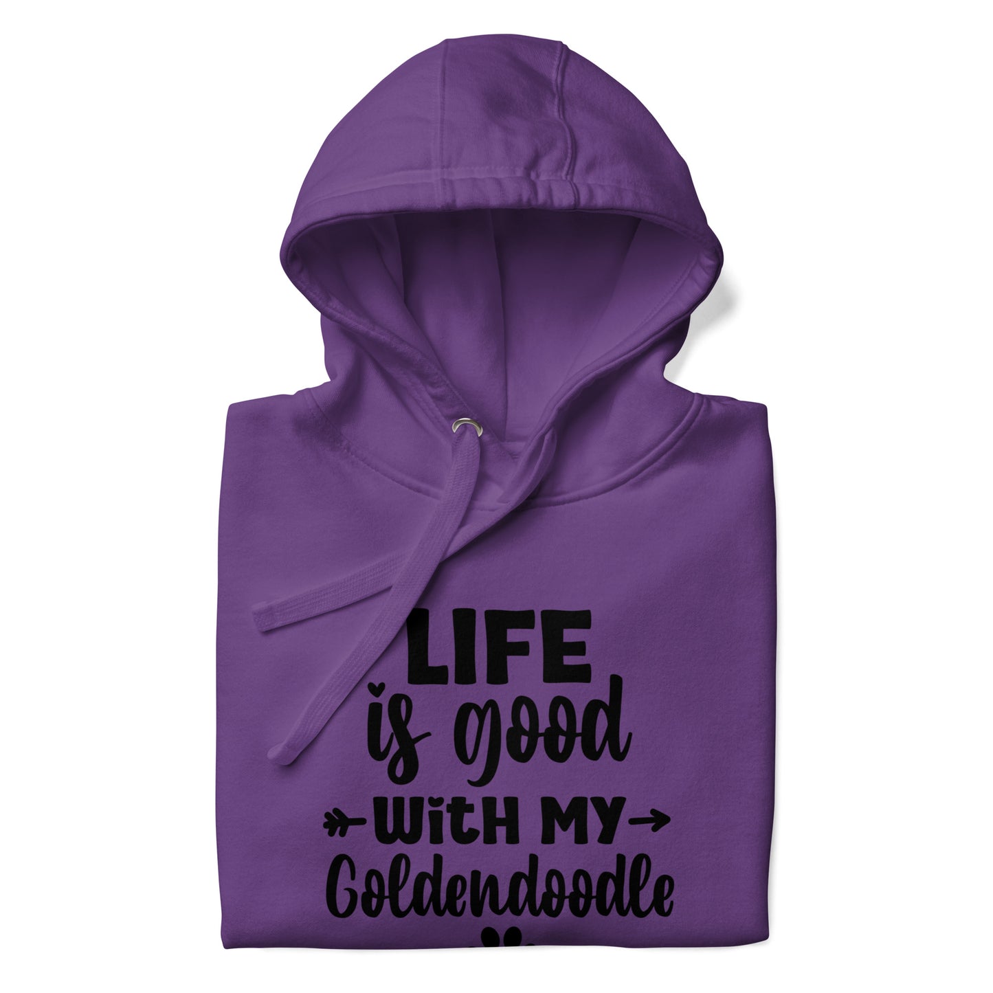 Life Is Good Goldendoodle Unisex Hoodie