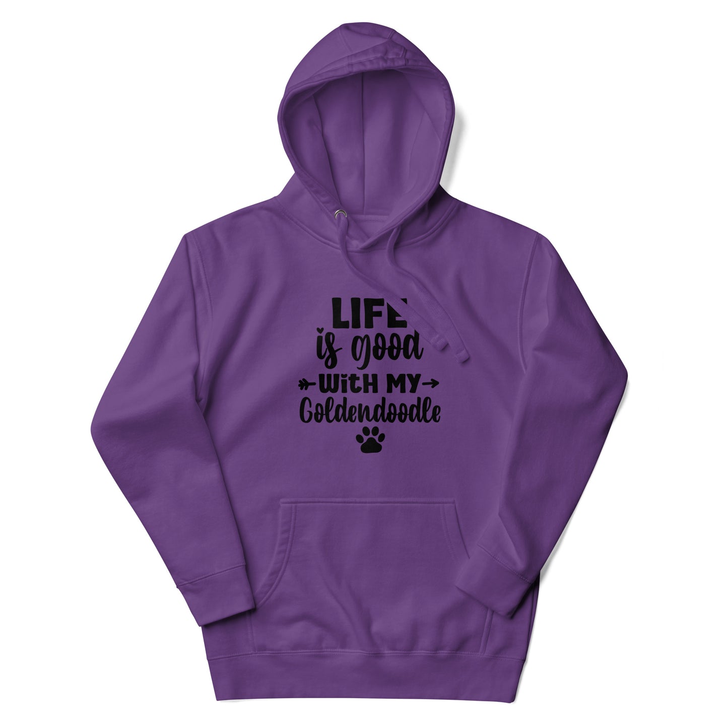 Life Is Good Goldendoodle Unisex Hoodie