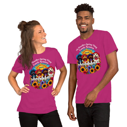 McDoodles Spring Fling Romp 2024 - Unisex Lightweight T Shirt - S-4X!