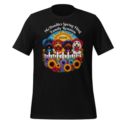 McDoodles Spring Fling Romp 2024 - Unisex Lightweight T Shirt - S-4X!