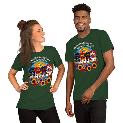 McDoodles Spring Fling Romp 2024 - Unisex Lightweight T Shirt - S-4X!