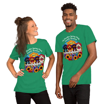 McDoodles Spring Fling Romp 2024 - Unisex Lightweight T Shirt - S-4X!