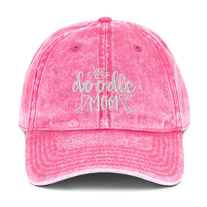 Doodle Mom Embroidered - Vintage Cotton Twill Cap