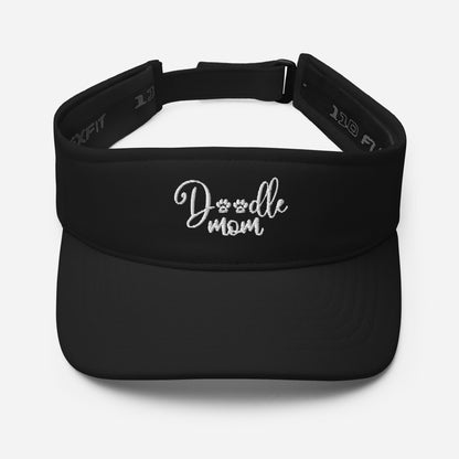 Doodle Mom Embroidered Visor