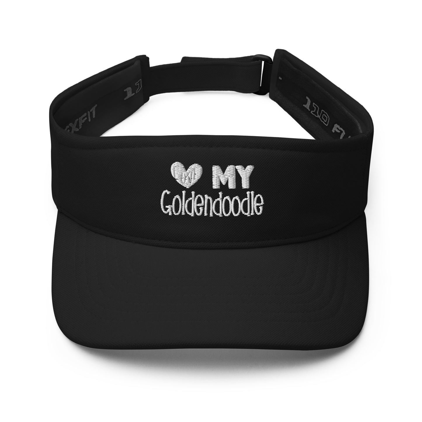 Love My Goldendoodle Embroidered Visor