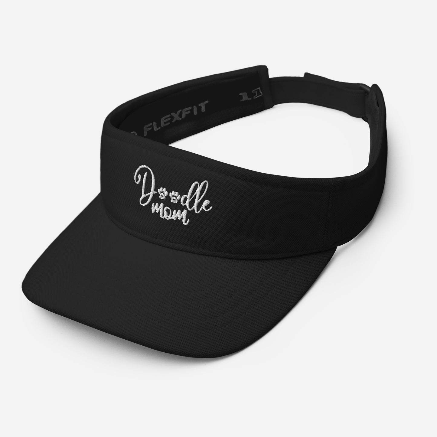 Doodle Mom Embroidered Visor