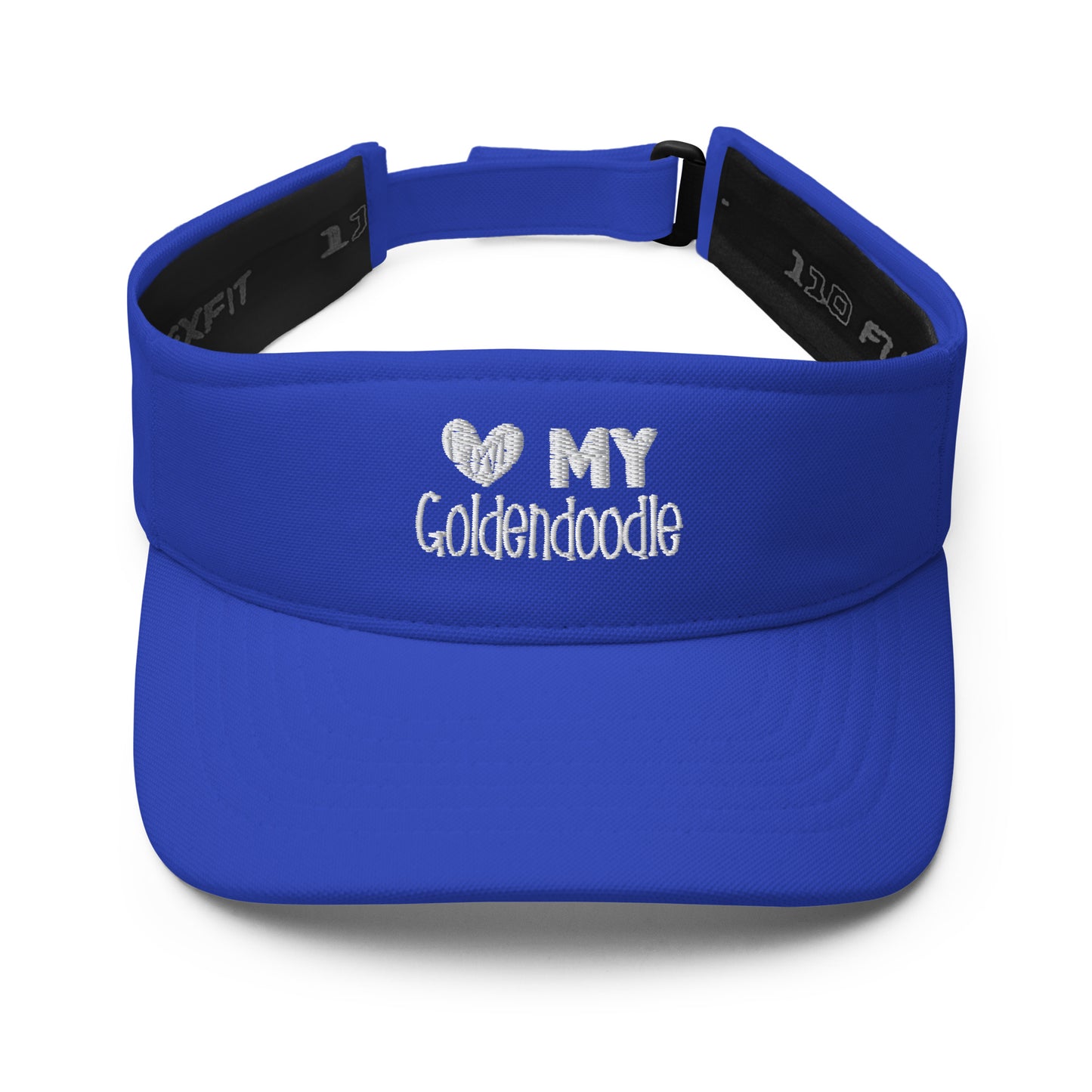 Love My Goldendoodle Embroidered Visor