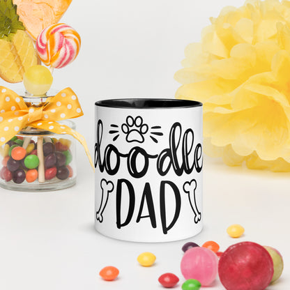 Doodle Dad Mug with Color Inside - Nice!