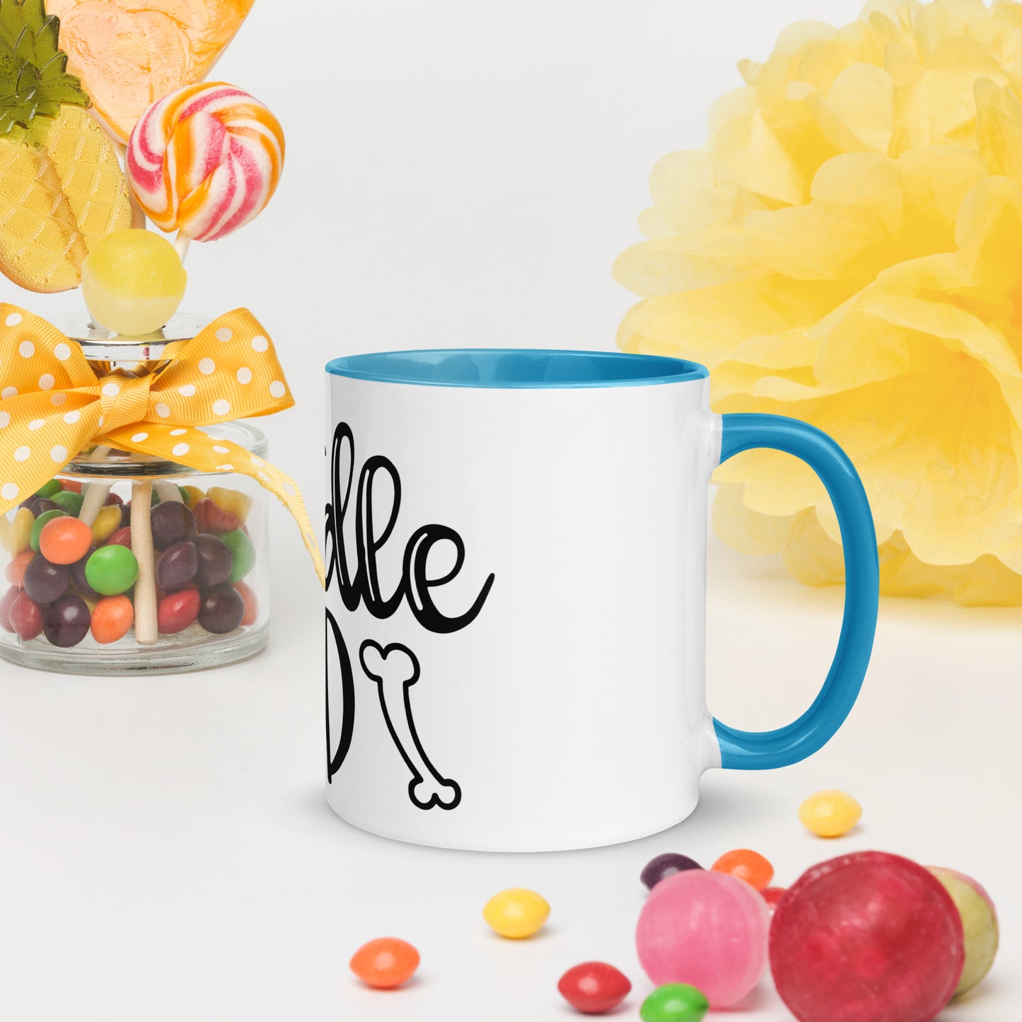 Doodle Dad Mug with Color Inside - Nice!