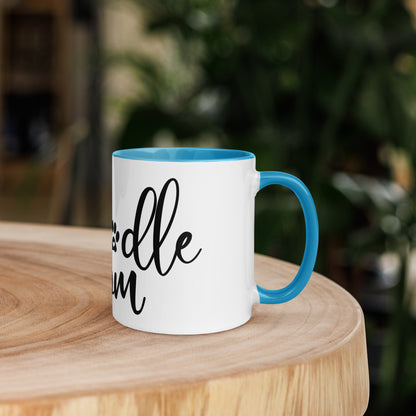 Doodle Mom Mug with Color Inside