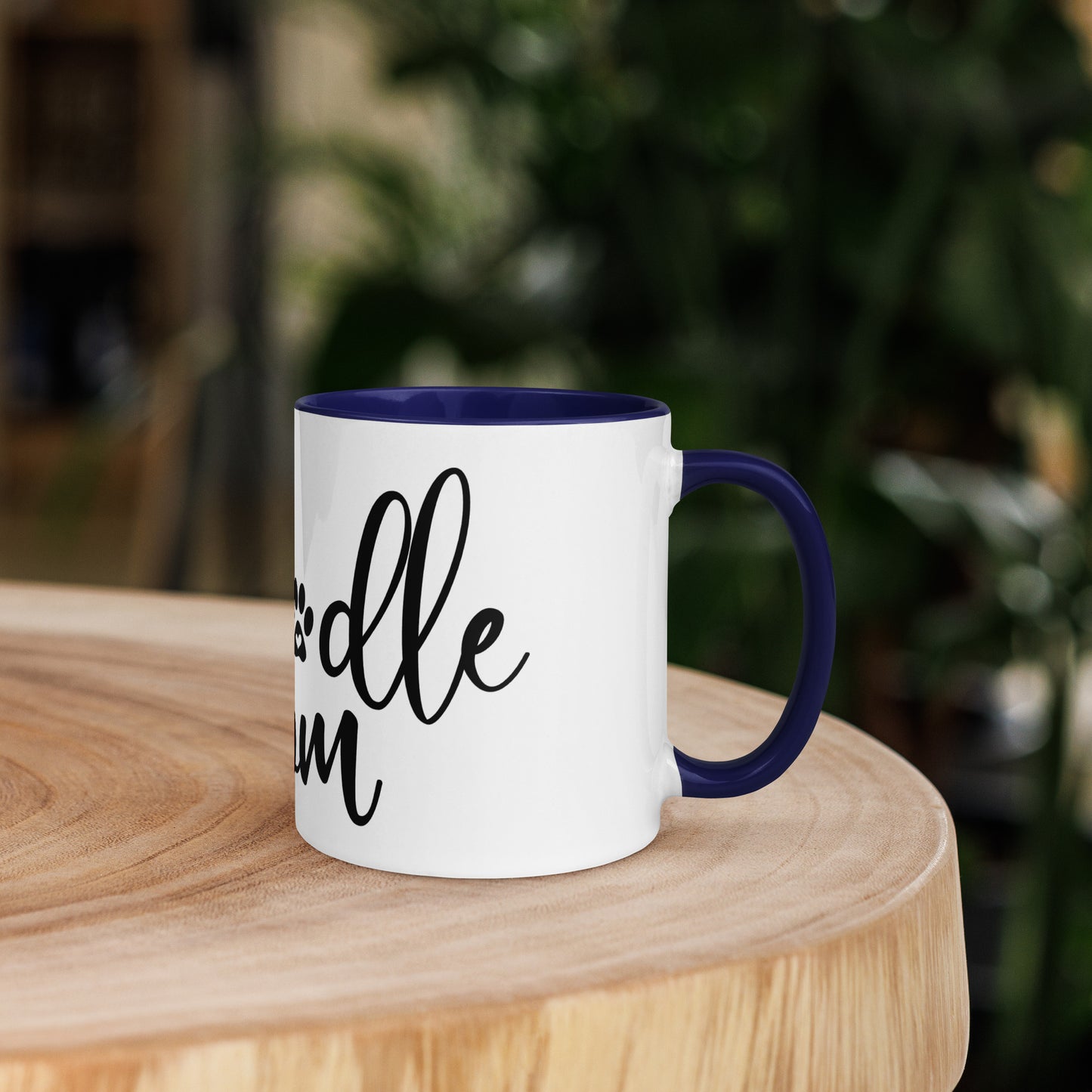 Doodle Mom Mug with Color Inside