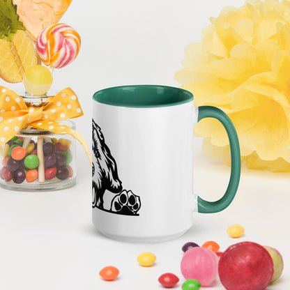 Dood Mug with Color Inside - Adorable Doodle!