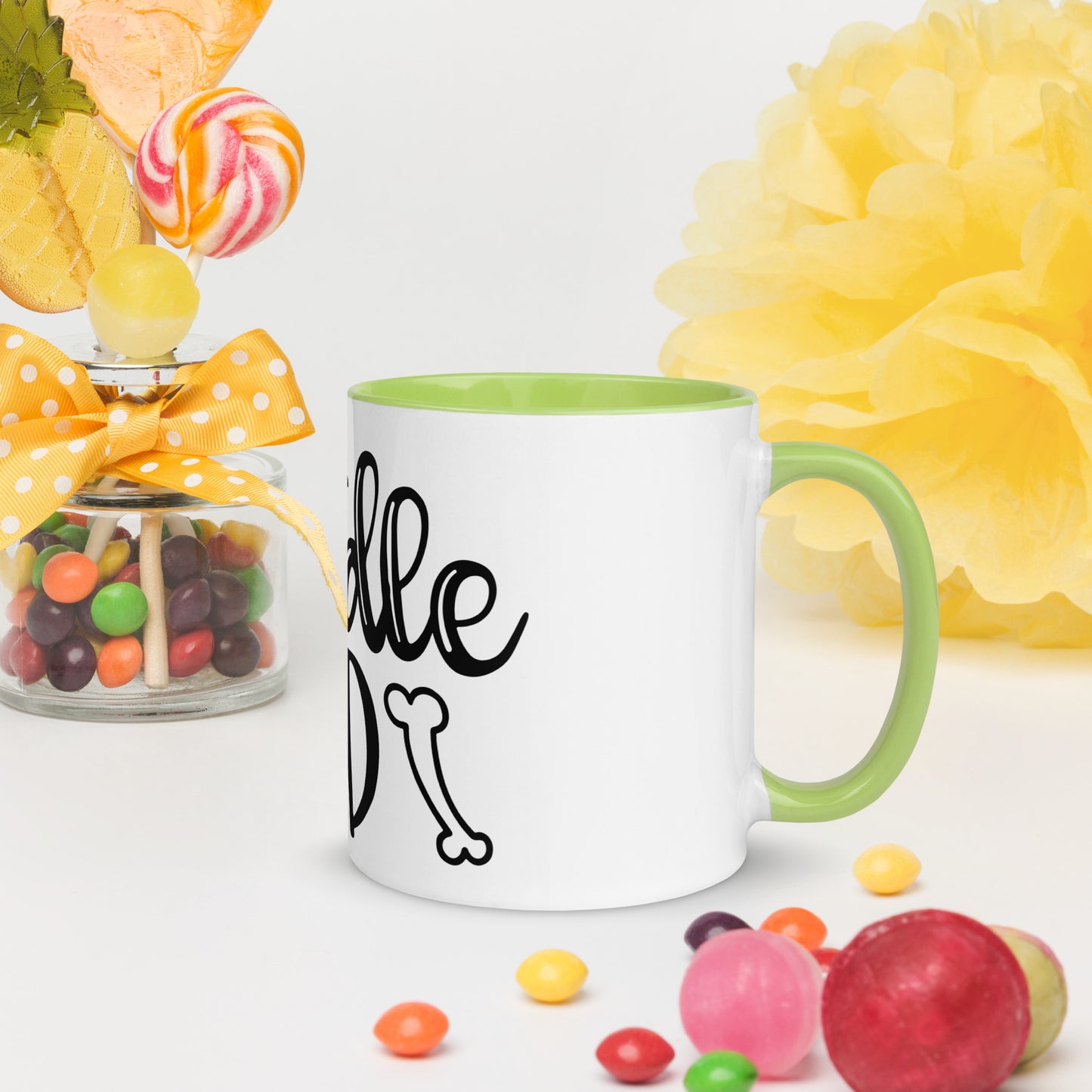 Doodle Dad Mug with Color Inside - Nice!