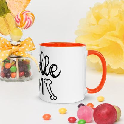 Doodle Mom Mug with Color Inside - Super Cute!