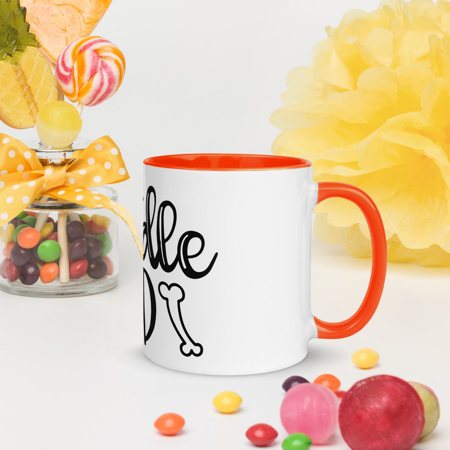 Doodle Dad Mug with Color Inside - Nice!