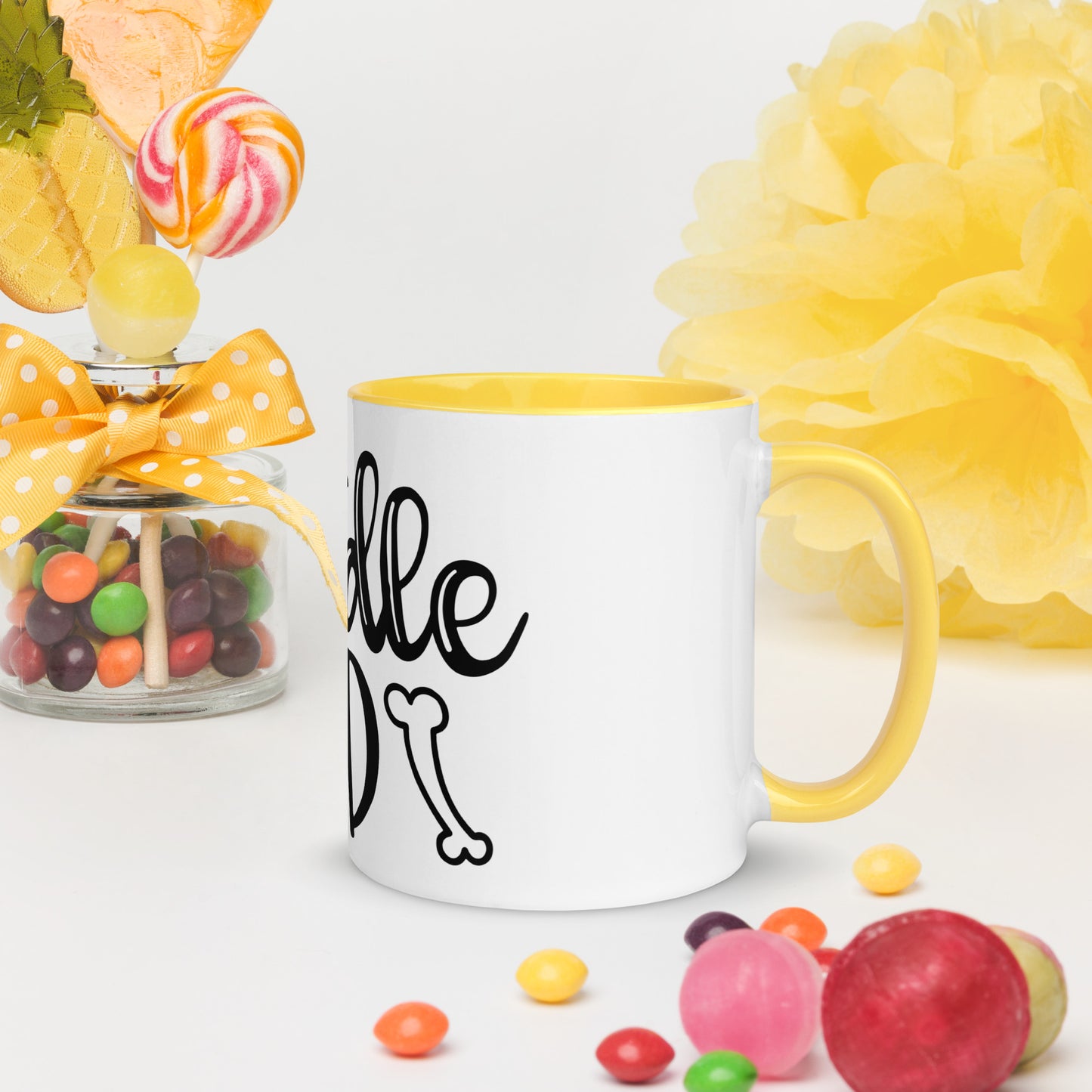 Doodle Dad Mug with Color Inside - Nice!