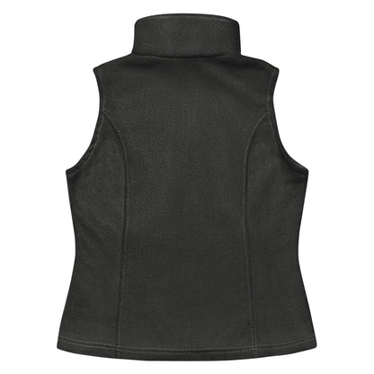 Heart Paw Embroidered Women’s Columbia Fleece Vest