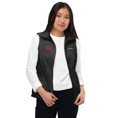 Doodle Embroidered Women’s Columbia Fleece Vest