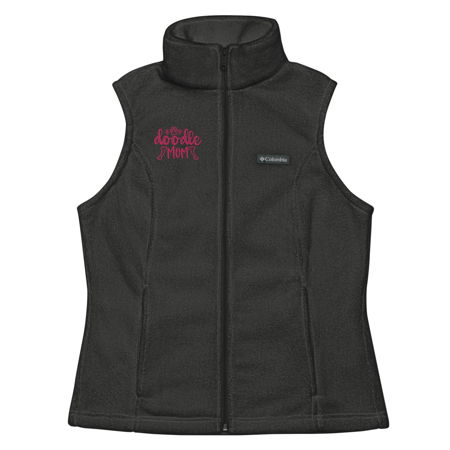 Doodle Mom Embroidered Women’s Columbia Fleece Vest