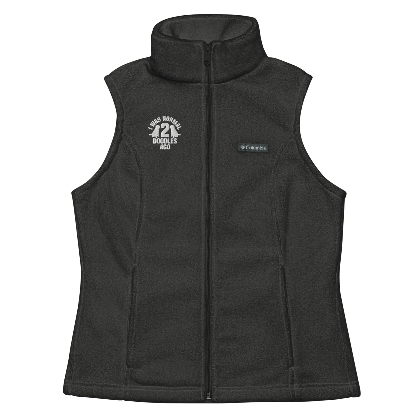 Normal 2 Doodles Ago Embroidered Women’s Columbia Fleece Vest