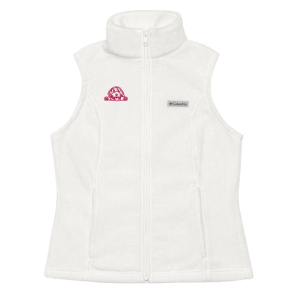 Doodle Embroidered Women’s Columbia Fleece Vest