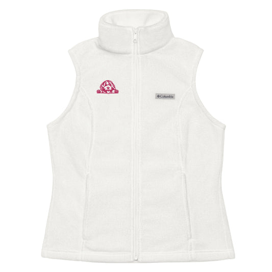 Doodle Embroidered Women’s Columbia Fleece Vest