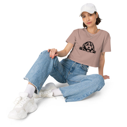 Doodle Women’s Crop T Shirt