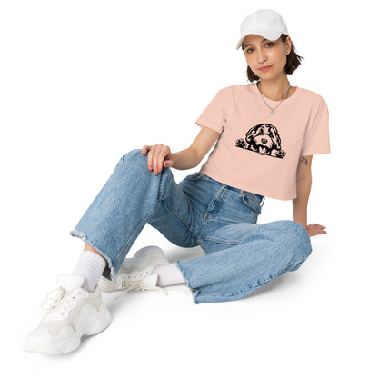 Doodle Women’s Crop T Shirt