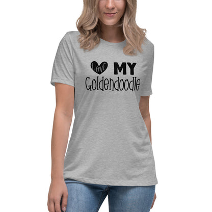 Love My Goldendoodle Women's Relaxed T Shirt