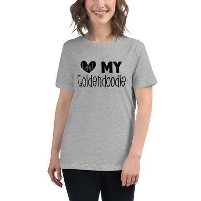 Love My Goldendoodle Women's Relaxed T Shirt