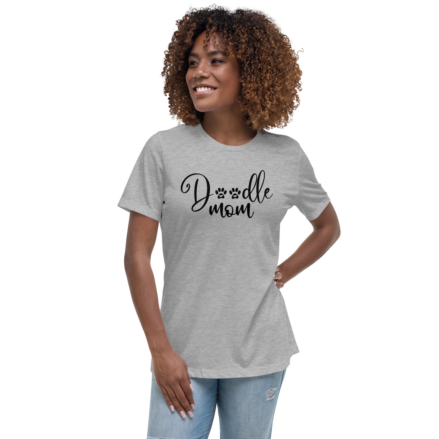 Doodle Mom Women's Relaxed T Shirt