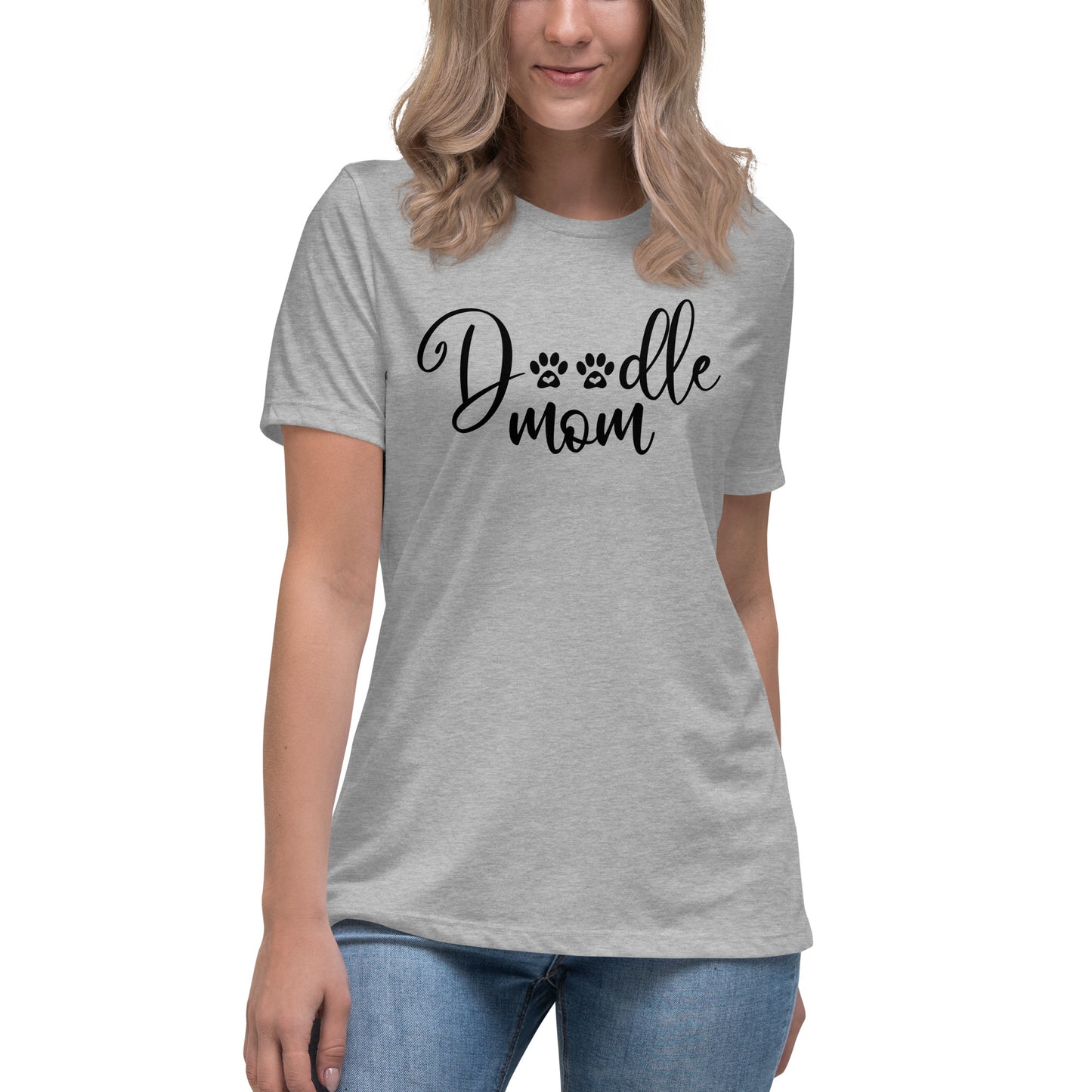 Doodle Mom Women's Relaxed T Shirt