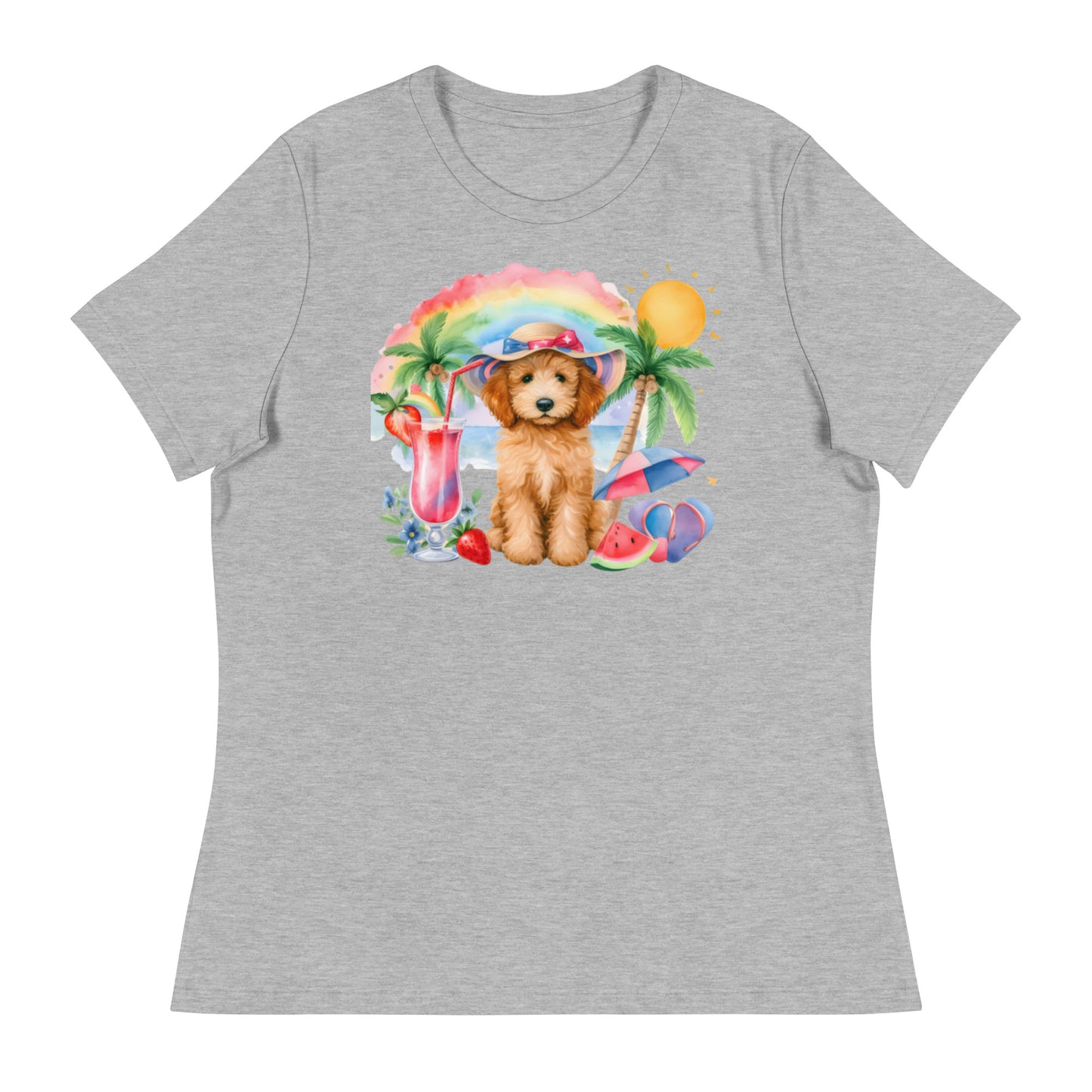 Puppy Beach Women's Relaxed T Shirt