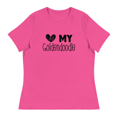 Love My Goldendoodle Women's Relaxed T Shirt