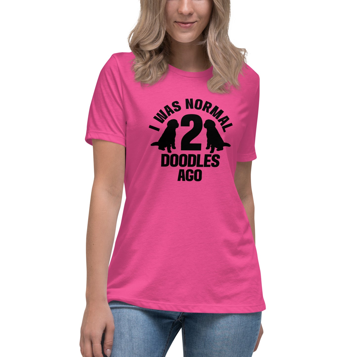 Normal 2 Doodles Ago - Women's Relaxed T Shirt