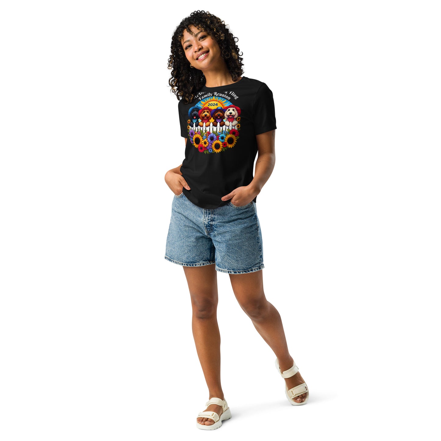 McDoodles Spring Fling Romp 2024 - Women's Bella + Canvas Relaxed T Shirt