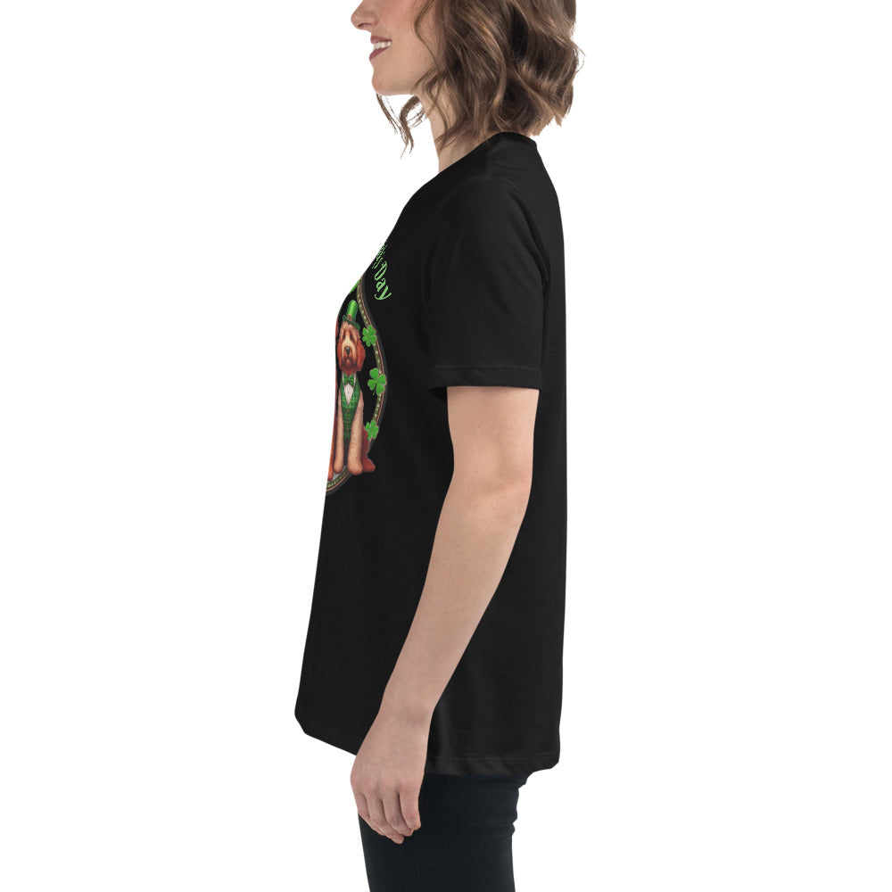 Doodle St. Patrick's Day - Bella Women's Relaxed T Shirt