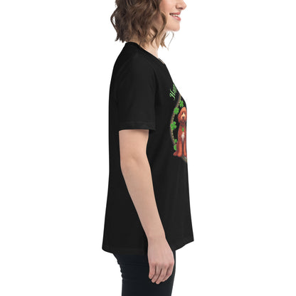 Doodle St. Patrick's Day - Bella Women's Relaxed T Shirt