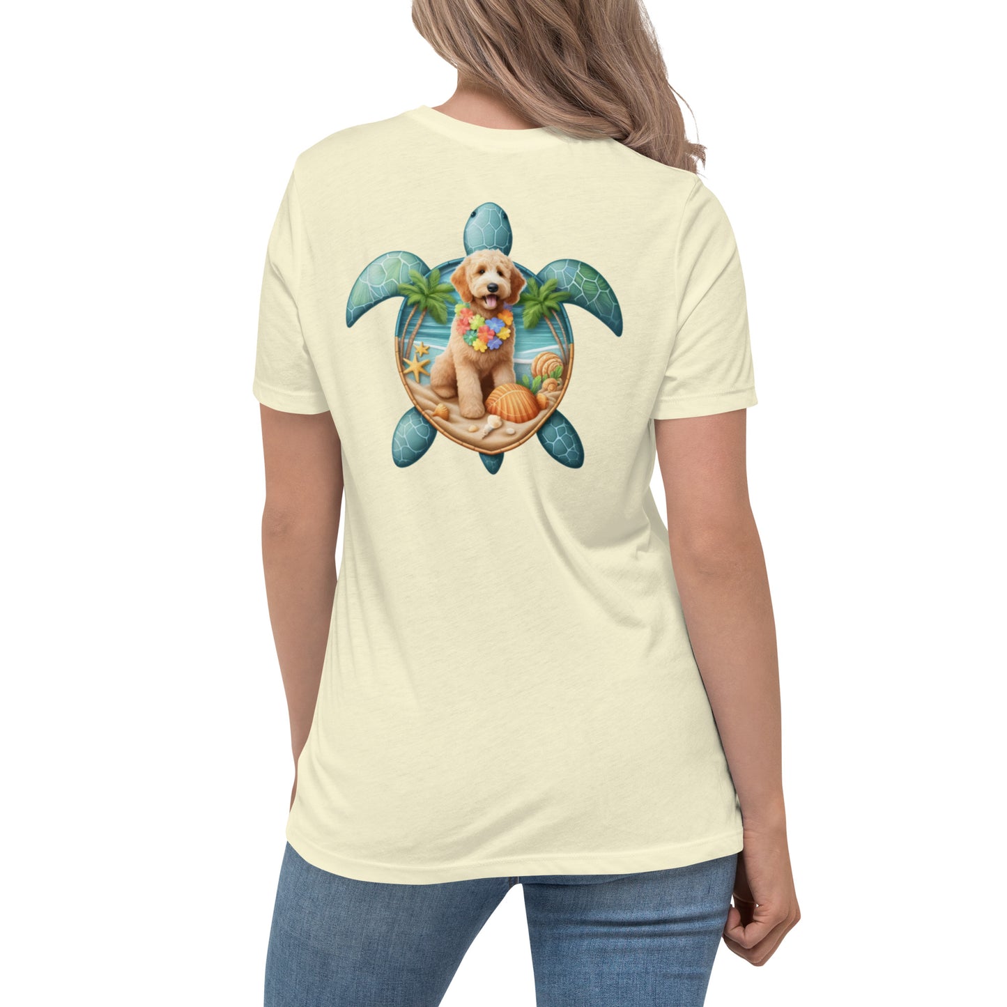 Sea Turtle Doodle Women's Relaxed T Shirt